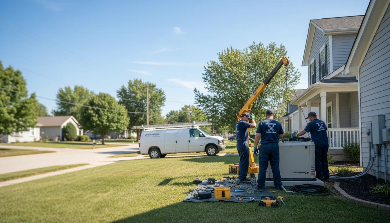 Generator Installation in West Bloomfield, NY near me